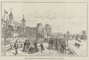 De Rivieroever Promenade, Tower of London door Frank Watkins